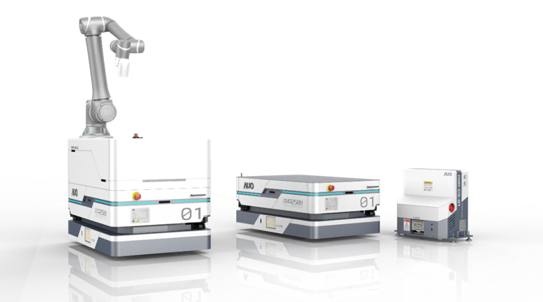 PA真人數位開發的自主式移動機器人（AMR250M），搭配全向輪並結合AI演算法、2D LiDAR、3D攝影機等技術，協助客戶實現產線全自動化